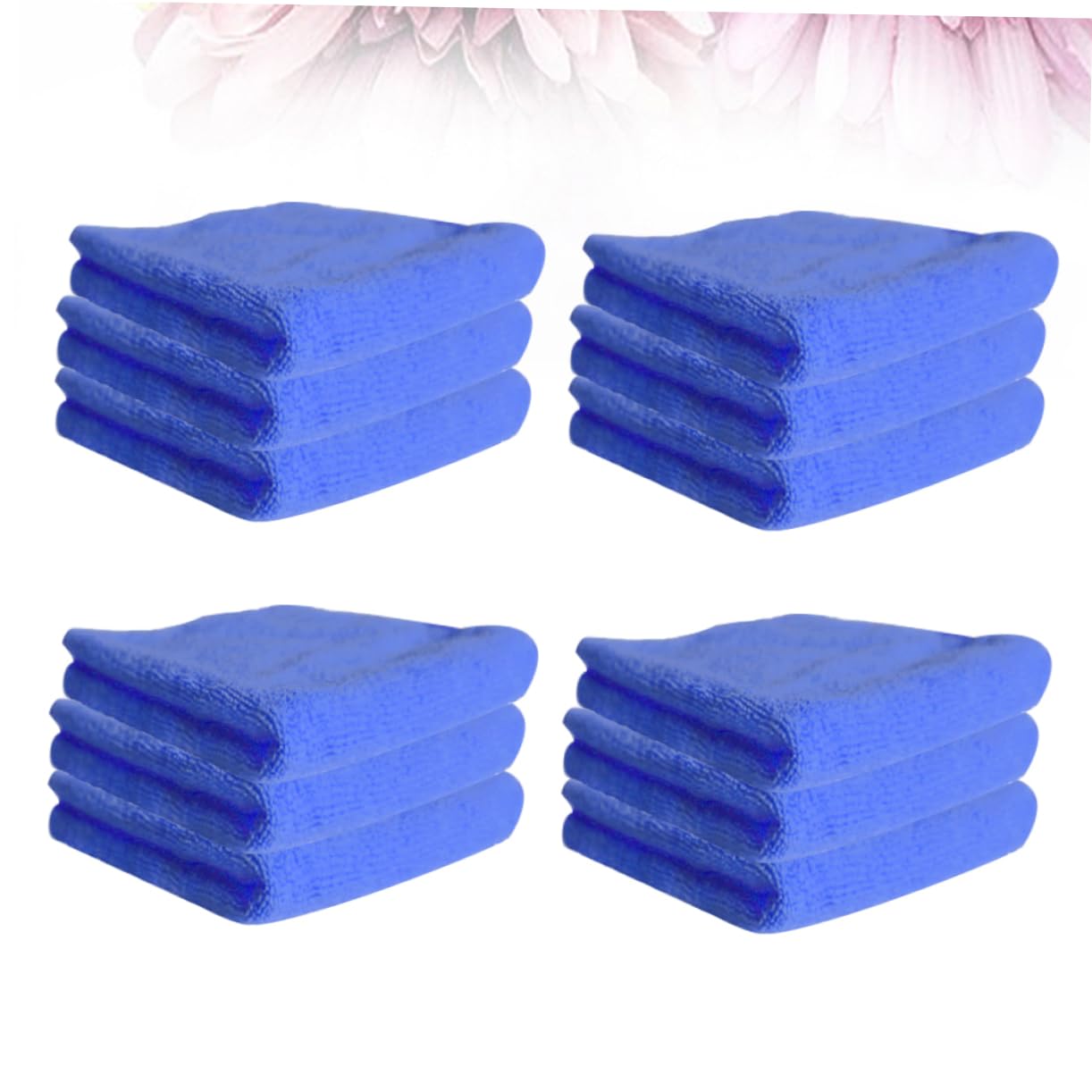 DECHOUS Mikrofaser Stück-Pack Küche Blau 12 Geschirrtuch für Haushalt