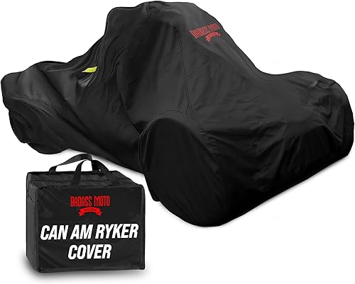 La funda compatible con Can Am Ryker se adapta a 600, Rally, Sport, Can Am Ryker 900 Cover. Toda la protección Wx duradera impermeable Can Am Ryker