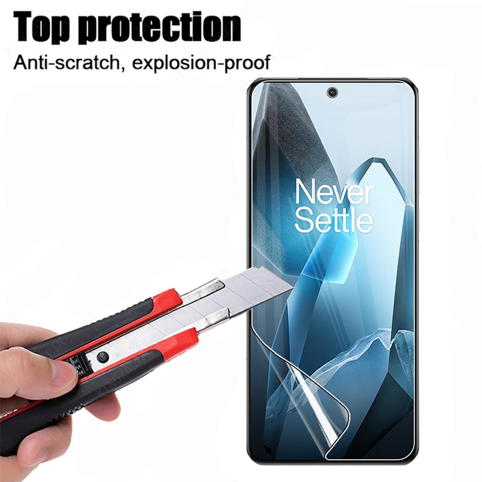 PanzerGlass Ultra-Wide Fit Anti-Bacterial Screenprotector Voor De Oneplus 13