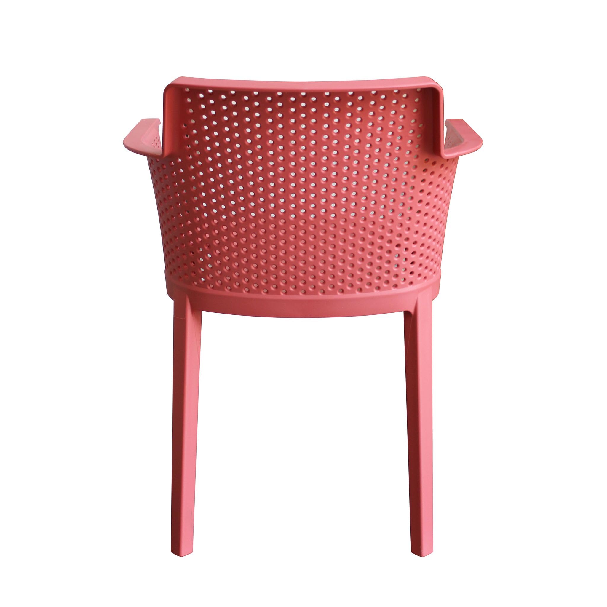 Poltrona in plastica per esterno giardino polipropilene colorata