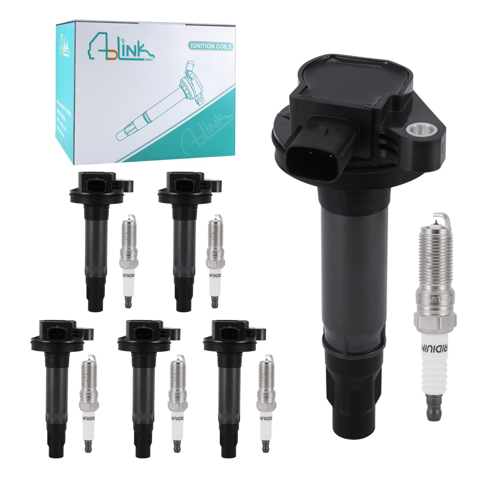 Amazon.com: AULINK UF553 C1595 Ignition Coil Pack Set of 6