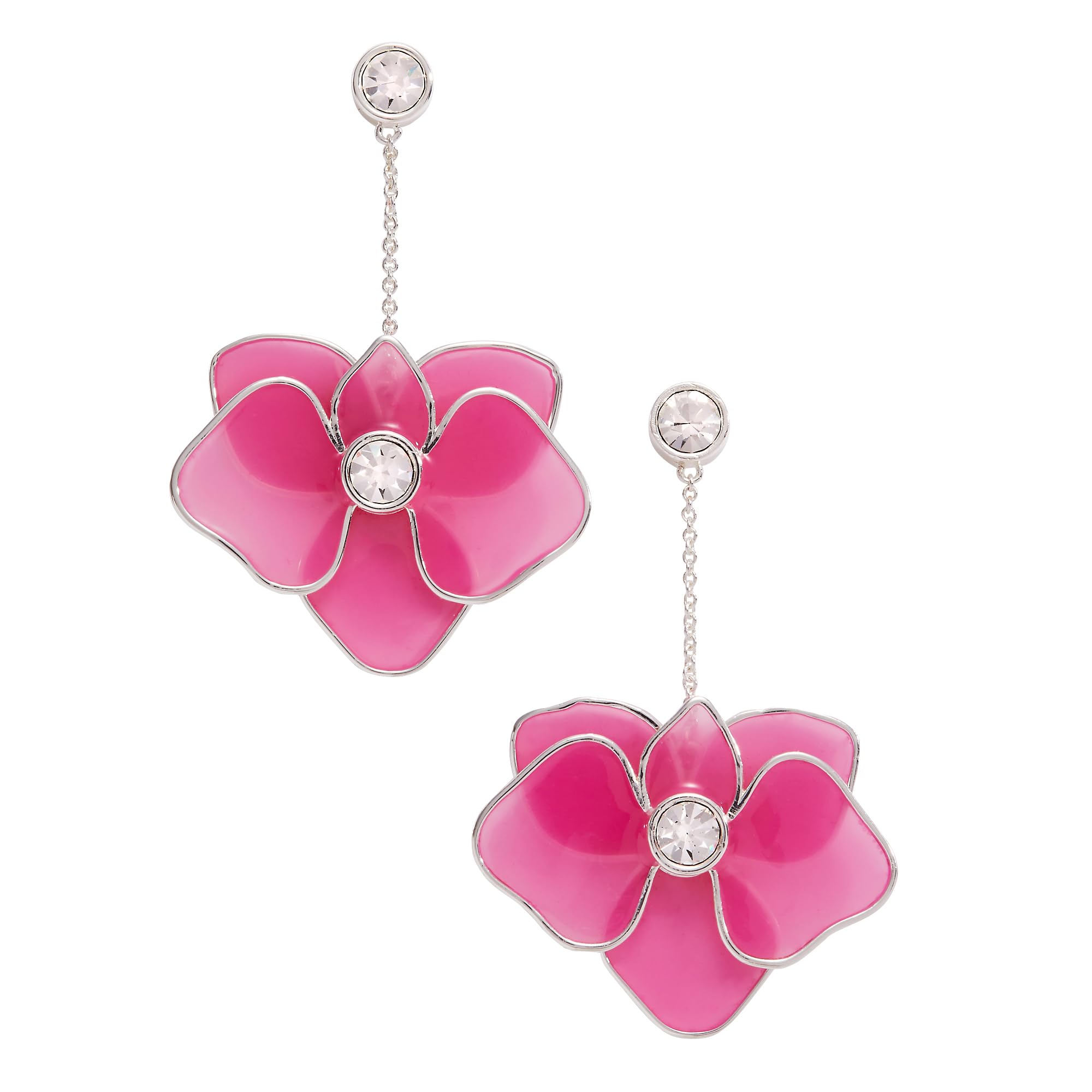 Alex and Ani New York Botanical Garden Floral Earrings