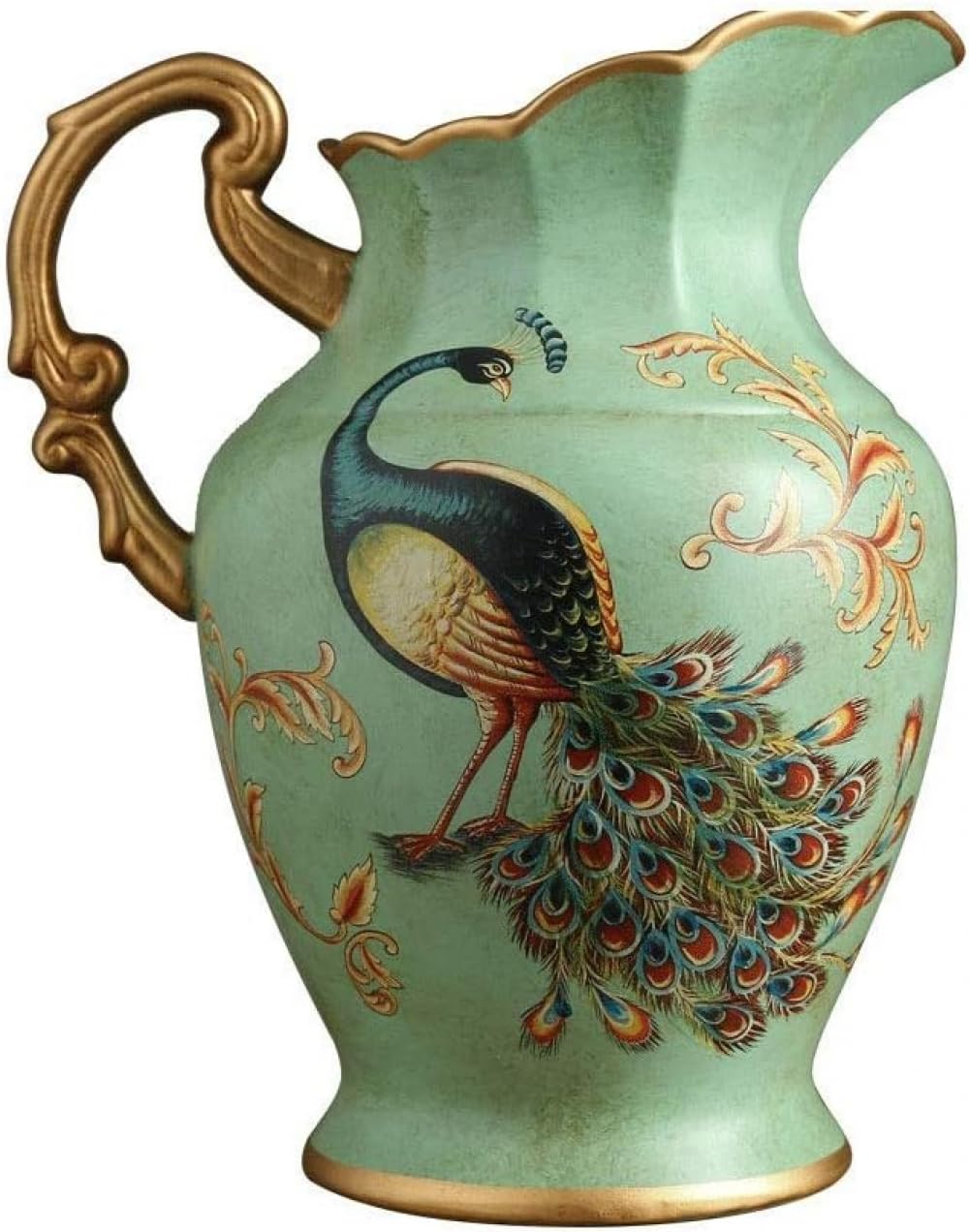 asdchZen Vase High, Ceramic Pitcher/Vase, For Weddings, Special Occasions, Garden Setting, Home/Office Decor, Dried Floral Arrangements