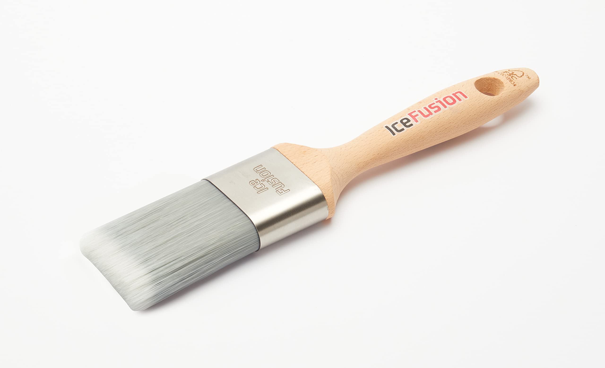 ProDec Advance Juego de brochas sintéticas Profesionales Ice Fusion de 3 Piezas para Pintar con Pinturas de emulsión, Brillantes y satinadas en Paredes, techos, Madera y Metal