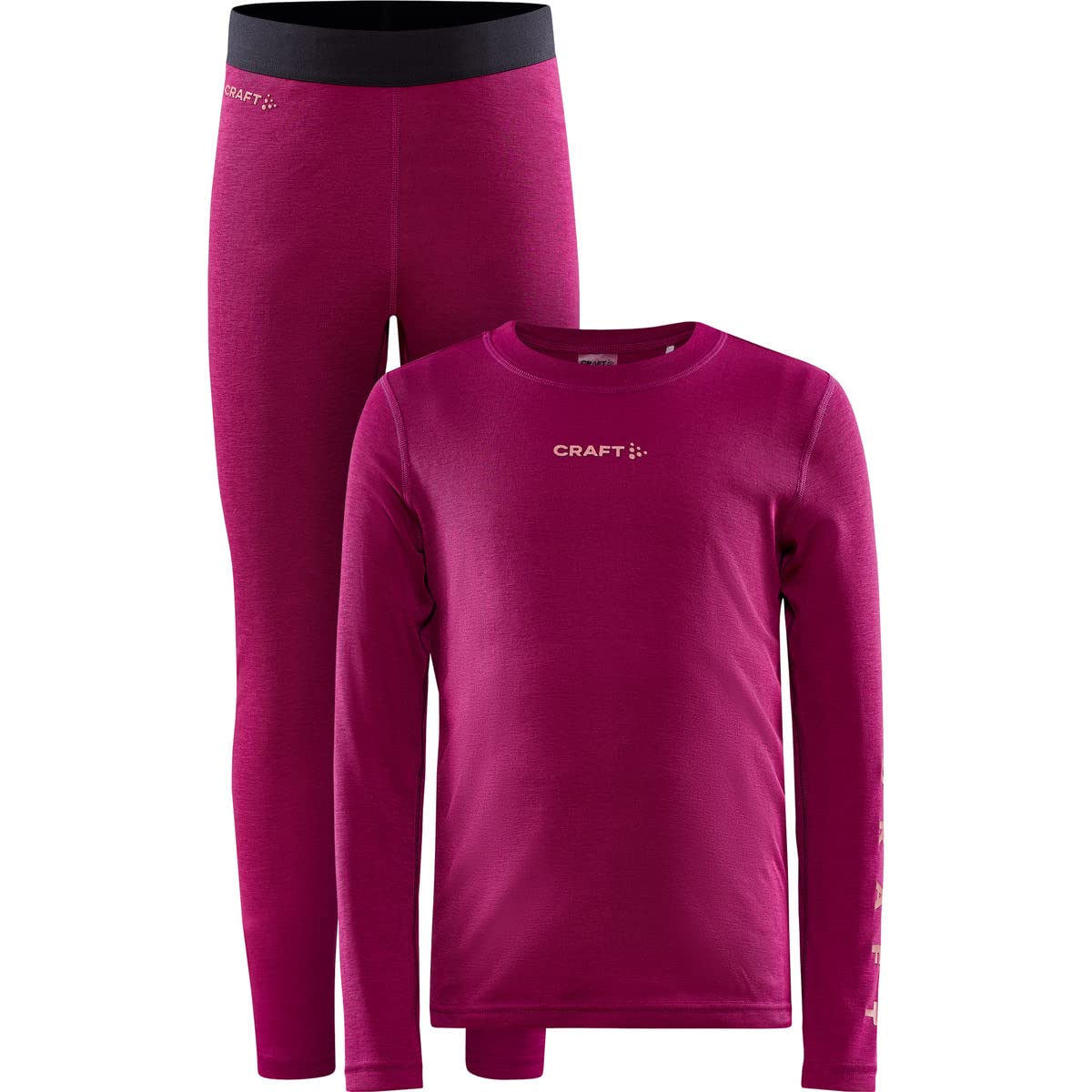 Craft Kinder Core Warm Baselayer Set Langarm Unterhemd Funktionsunterhemd