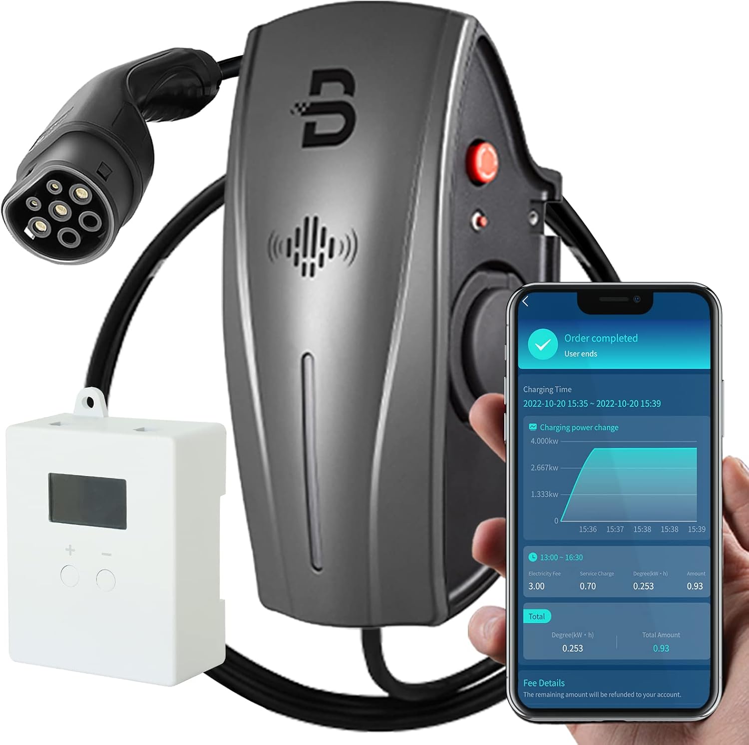 BENY Electric Car Charger with Dynamic Load Balancing 22KW Wall box
