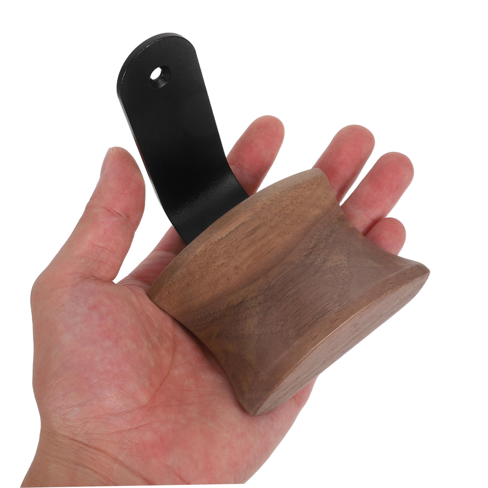 POPETPOP Soporte Auriculares de Madera Maciza para Montaje Pared Gancho Compacto para Auriculares con Diseño Elegante Compatible con Cascos Oficina Ahorra Hogar y Estudio