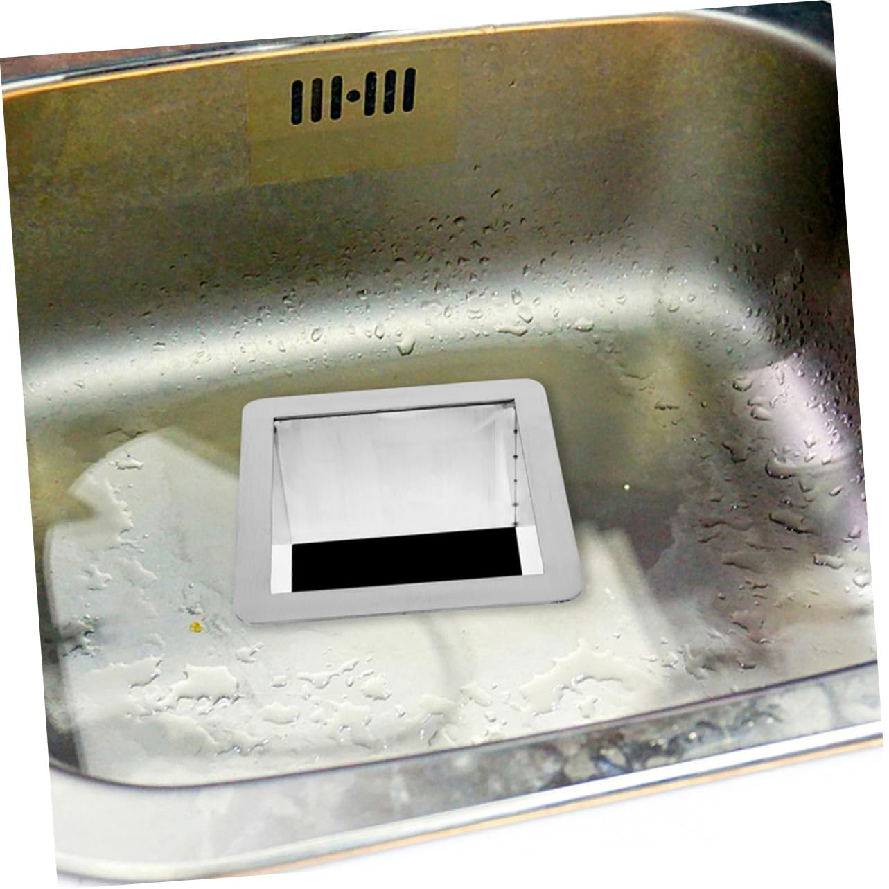 Unomor Stainless Steel Garbage Chute Grommet Drop Trash Chute for Kitchen Recycling Bin for Kitchen
