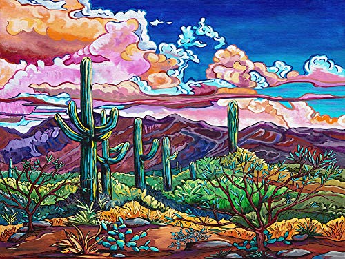 Feasrt Desert Landscape Tapestry Colorful Cloud Tapestry Wall Hanging Tapestries For Kids Room Decor Bedroom Apartment Dorm Living Room Wall Art Decoration 80X60 Inches Gtzyay183 #TOP4