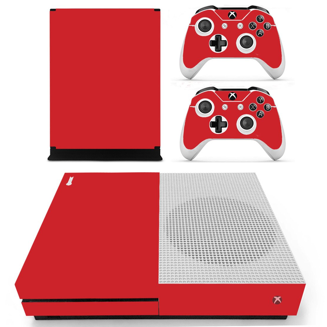 DOTBUY Vinyl Decal Full Body Skin Sticker For Microsoft Xbox One S Console And 2 Controllers And Kinect 2.0 (Carbon Fiber Black) — view 11