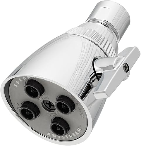 Speakman Z6000-YB-YC S-2253 Classic Anystream - Cabezal de ducha ajustable de alta presión cromo pulido 25 GPM