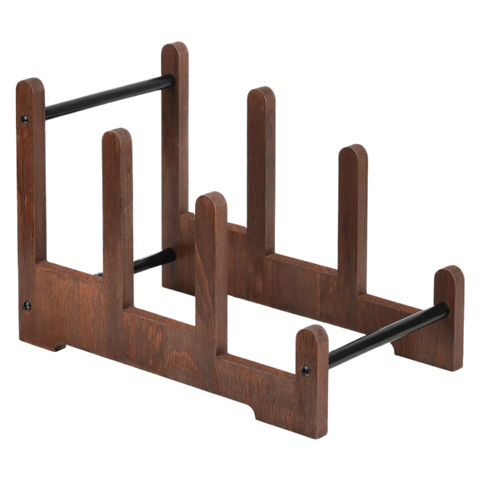 Support pour records holder en bois noble, étagère de rangement pour album
