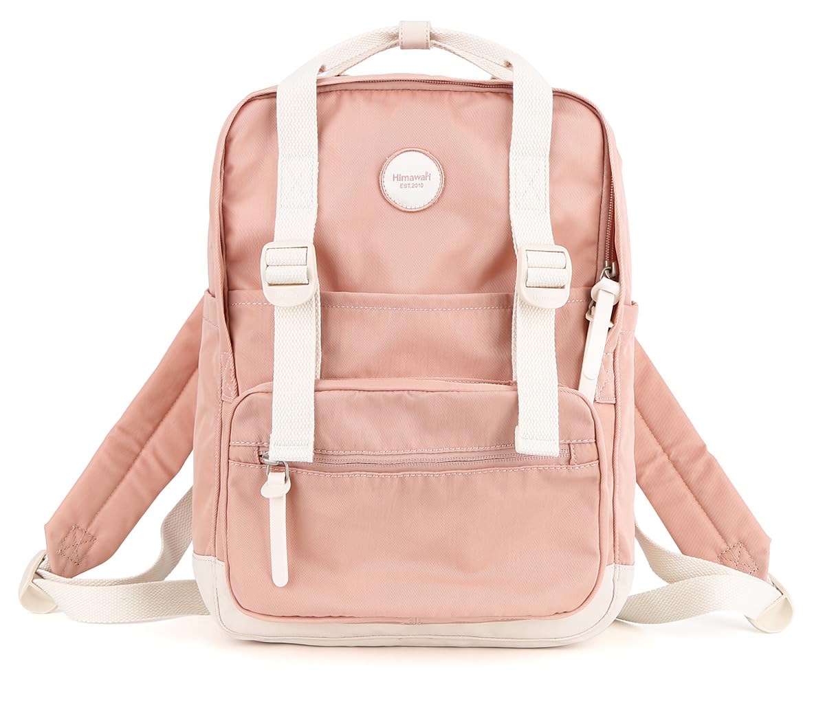 Laptop Backpack for Women, 14.9 Inch,Large Capacity College Bookbag for School, Waterproof Casual Daypack for Travel, 1088-01#pink, Regular, Solid Color