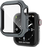 Vista 15 de Recoppa para Funda Resistente Apple Watch 45mm Series 7 & Series 8 & Series 9 con Protector de Pantalla, Funda Protectora a Prueba de Caídas Grado