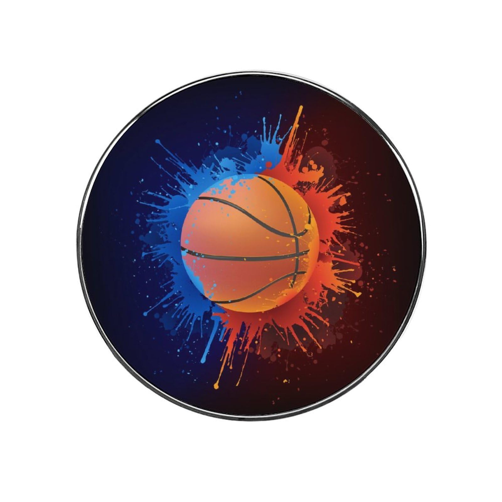 Basketball Alloy Fridge Magnet For Office Cabinet Refrigerator Whiteboard Photo