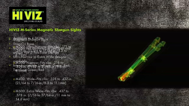 Amazon.com: HIVIZ M-Series Magnetic Shotgun Sight – Front Sight