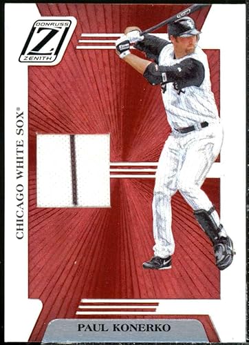 Paul Konerko Card 2005 Zenith Z-Jerseys #60