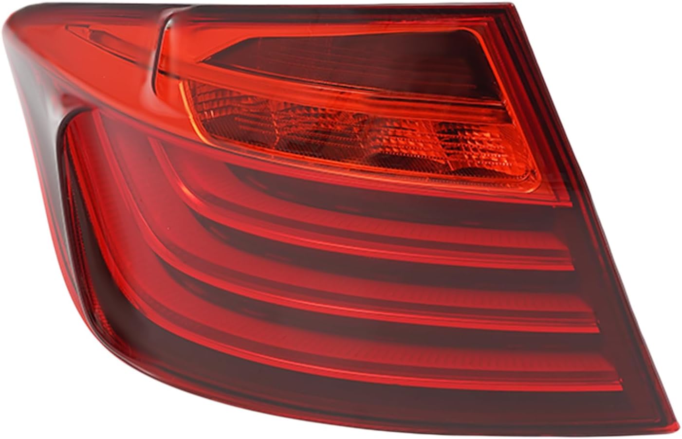 Tail Lights Assembly Compatible for 2014/2015/2016 BMW F10 5Series Left Driver Side Brake Stop LED Lamp, Parke Light Red Clear Lens (Left Driver Side)