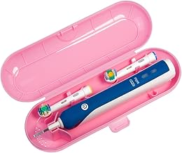 Nincha di ricambio portatile plastica custodia da viaggio per spazzolino elettrico Oral-B Pro Series rosa