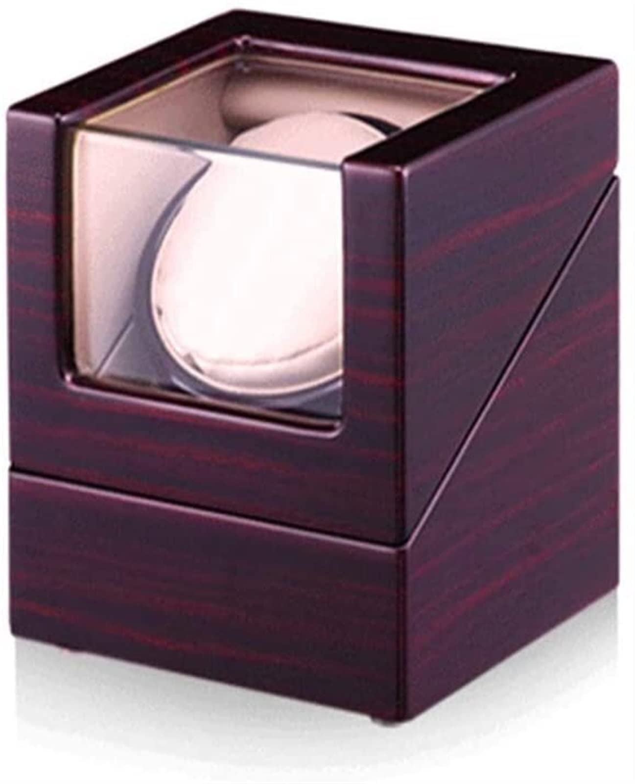 CGCSYZ Automatic Single Watch Winder, With Soft Flexible Watch Pillows, 4 Rotation Modes, Quiet Motors Watches Accessories (F)