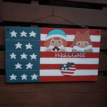 空ちゃんアン＆アンディ トールペイント 木製 ドールセット 空