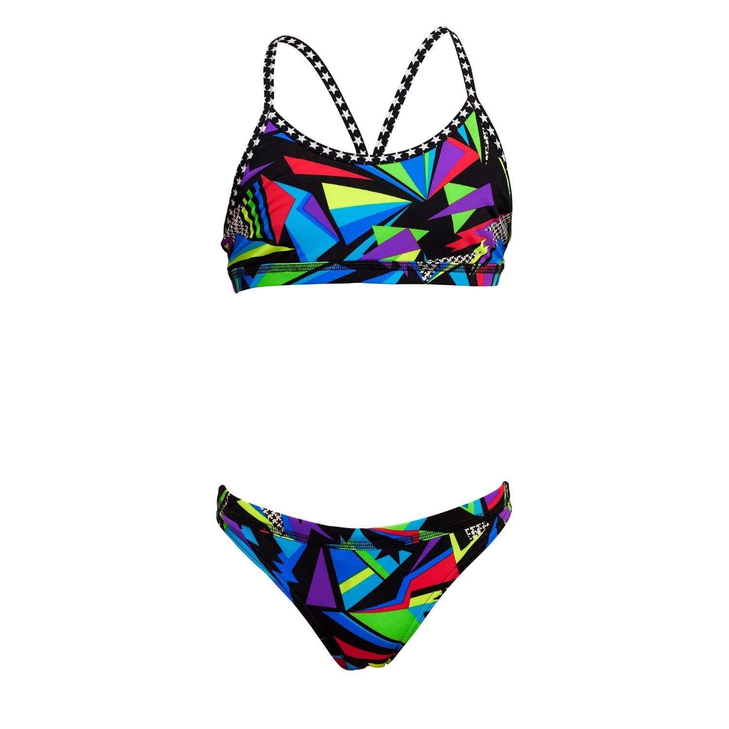 Funkita Bikini Set Mädchen I Kinder Beat It UV Schutz 50+, chlorreistent und schnelltrocknend