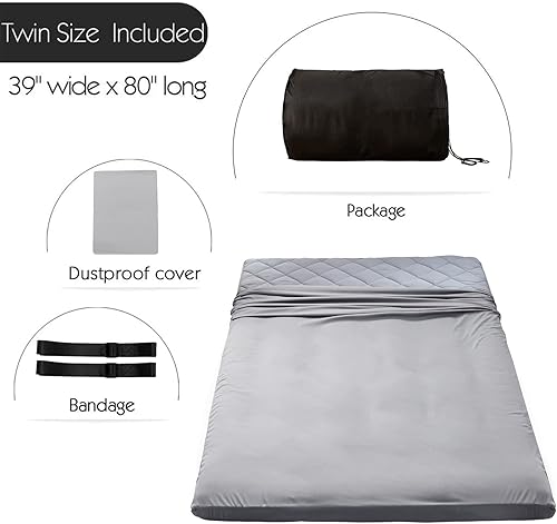 Miniatura 106 de MAXYOYO Colchón Futón, Colchón Japonés Acolchado para Suelo, Colchón Acolchado para Cama, Almohadilla de Dormir Plegable Extra Gruesa Transpirable,