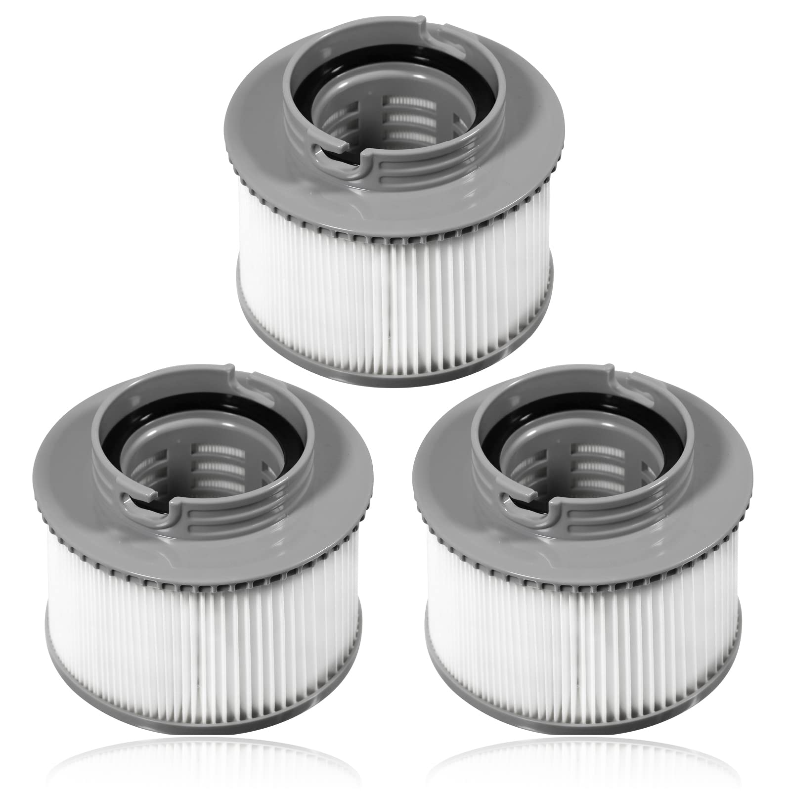 SPARES2GO Filter Cartridge for MSpa Exotic Tuscany Alpine Nest Silver Cloud Tekapo Aurora Hot Tub (Pack of 3)