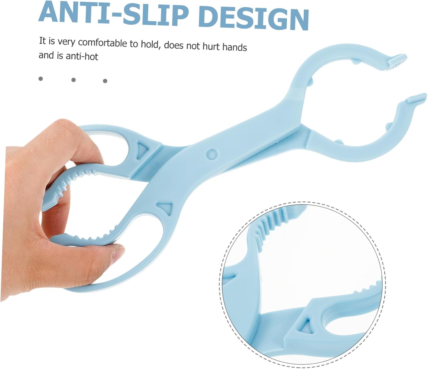 MERRYHAPY 2pcs Bottle Clamp Non- Portable Nursing Tongs for Easy Feeding Scald Design for Newborns