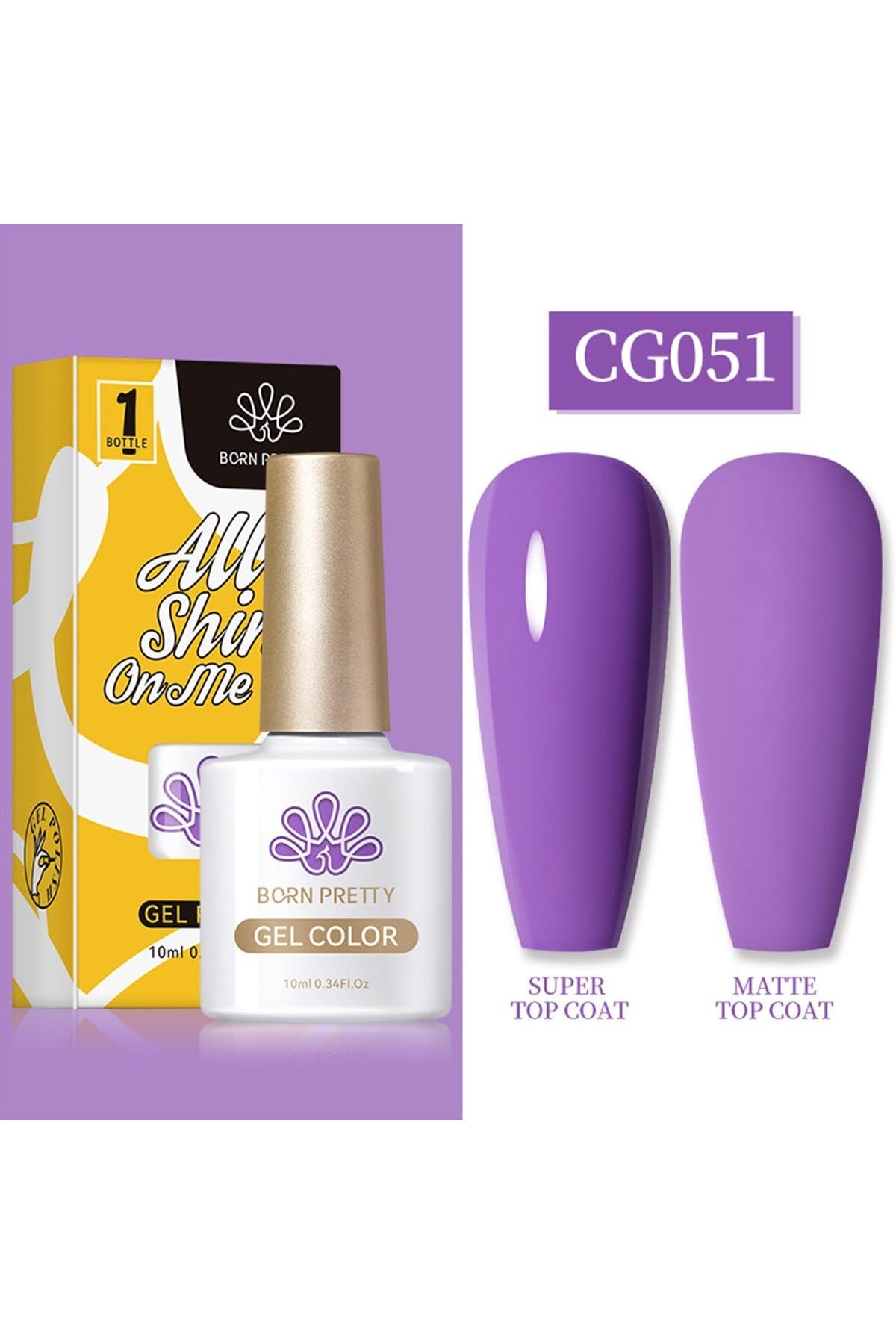 Born Pretty 10 Ml Sılky Whıte Serisi Kalıcı Oje Cg051 (55845) 2654