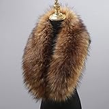 fuchspelz weste Passend: Pelzkragen sind perfekt für Pelzmäntel, Daunenjacken und jede Jacke, perfekt für Hochzeiten, Theater und Cocktailpartys und verleihen jedem besonderen Abendoutfit einen glamourösen Zauber.Fügen Sie Ihren Daunenjacken und Mänteln einen Hauch von Luxus hinzu.