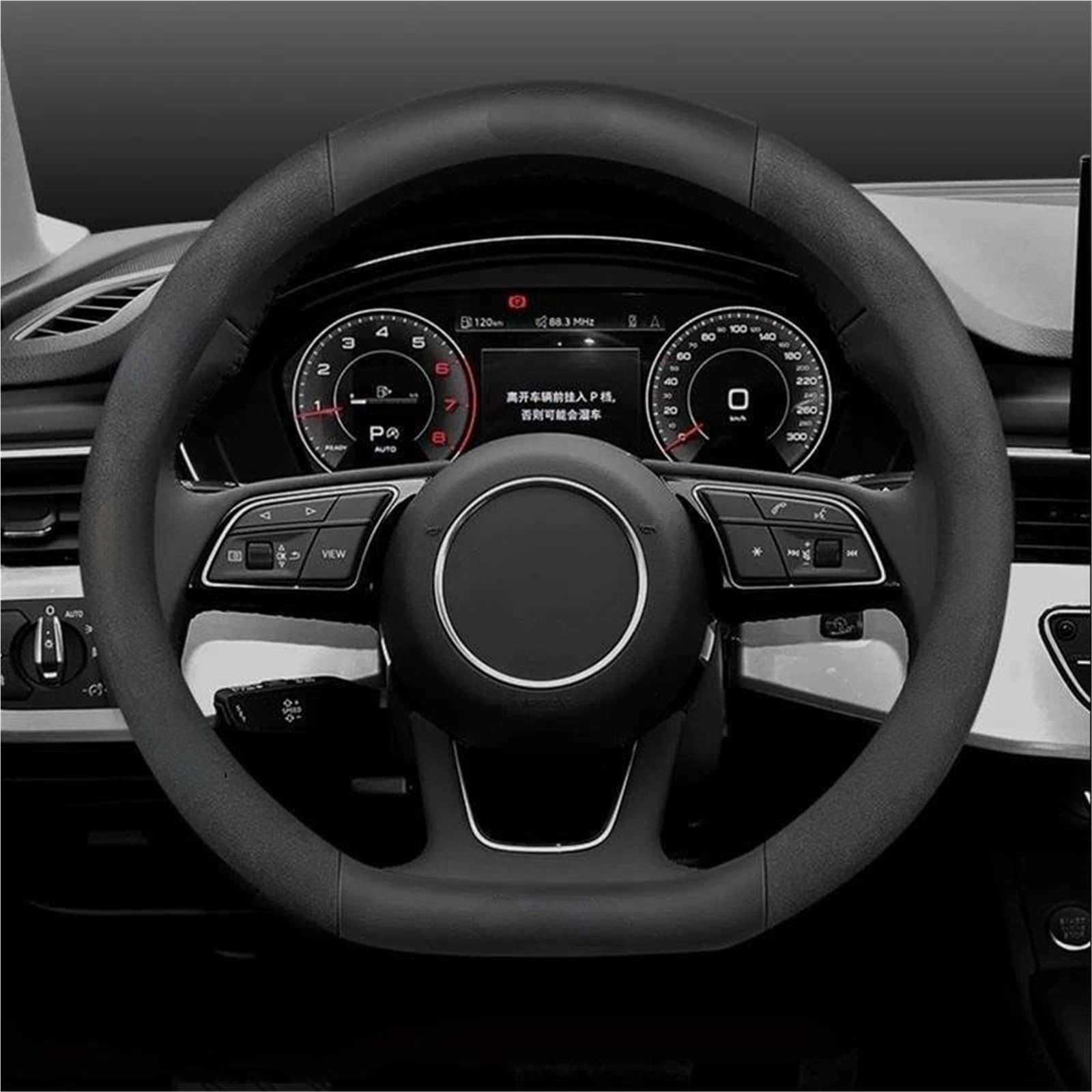 Coprivolante in pelle microfibra Coprivolante per auto in pelle scamosciata coprimanubrio in per tutte stagioni caldo sia per uomo che per donna antiscivolo