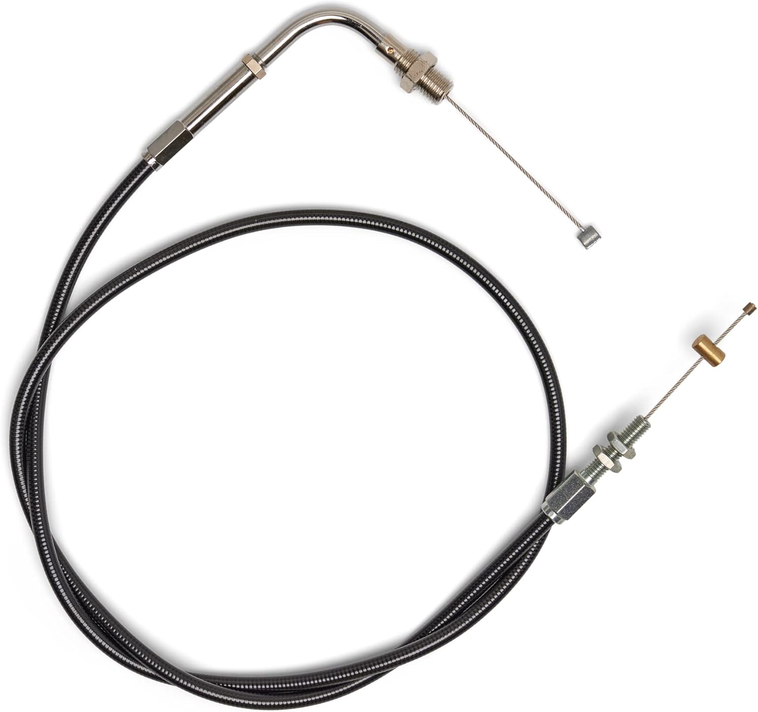 TJ BRUTAL CUSTOMS Extended Throttle Pull Cables for