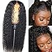 Produktbild Fureya Long Loose Curl Lace Front Wigs for Women Glueless Heat Resistant Fiber with Baby Hair 24 inch Synthetic Lace Wig