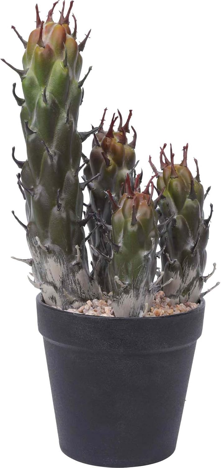 Artificial Cactus 16Inch Fake Cacti Faux Plant for Home Garden Store Office Floor Decoration
