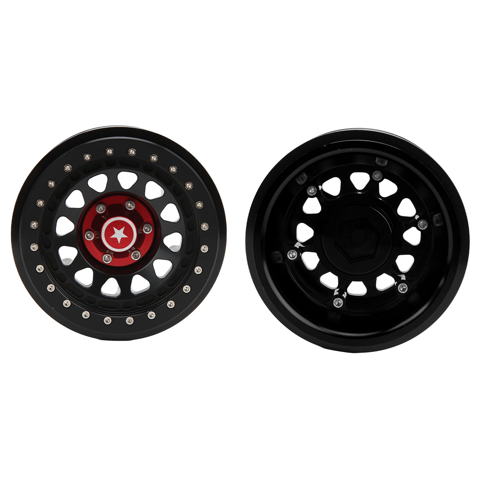 2.9 Calowa Obudowa RC Samochodu, Lekki Stop Aluminium (BLACK)