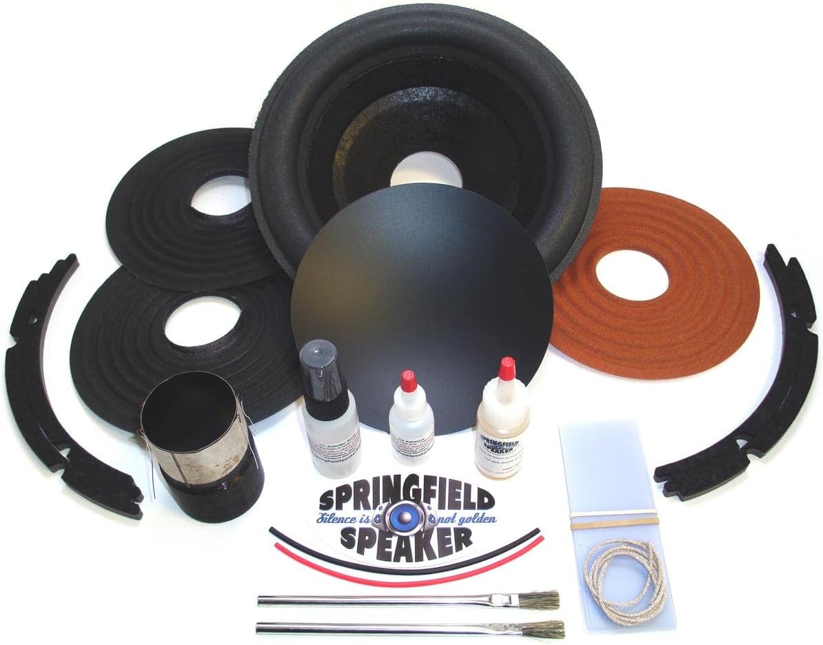 Alpine 12" Recone Kit + Install Kit Dual 4 Ohm