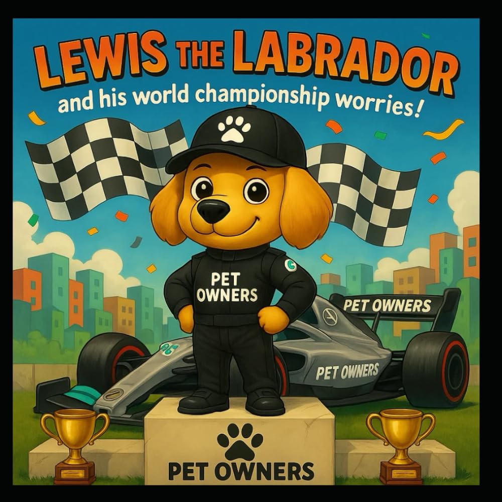 Lewis the Labrador and his world championship worries! (Formula paws)