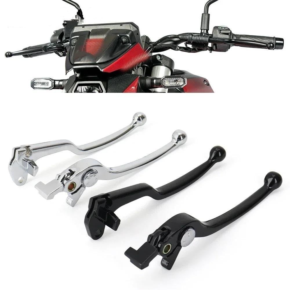 Levier d'embrayage Levier D’embrayage Frein Avant Poignées Gauche-droite Pour Suzuki GSX-S 950 GSX-S8S GSXS 750 8S GSR 400 GSX-R 600 750 1000(Noir)