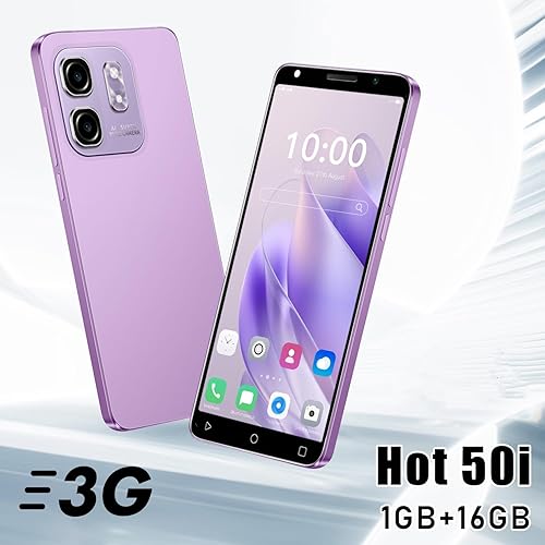 Miniatura 6 de Teléfono móvil barato 3G desbloqueado con pantalla HD de 5.0 pulgadas, batería grande de 3500mAh, 16GB ROM Android 9.0 Dual SIM Dual Standby,