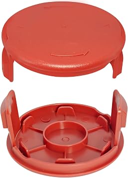 HT19-401-003-06 Weed Eater Spool Cap Cover Replacement for HT21-401-003-02 HT21-401-003-03 HT19-401-003-07 HT19-401-003-16 Hyper Tough 20V Max Weed Eater Spool 2 Pack