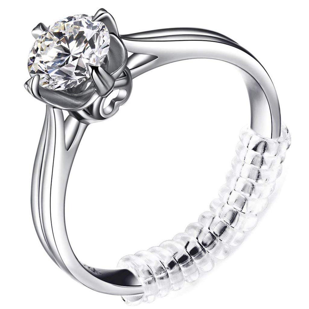 SXFSE Ring Size Adjuster for Loose Rings for Any Rings, Creative Style Ring Adjustment Unisex Jewelry Tools