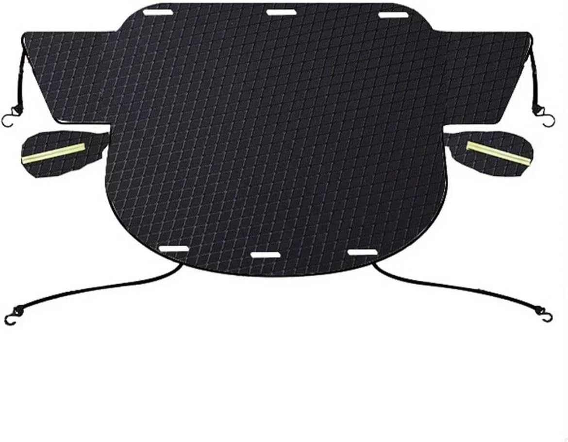 Front Windshield Snow Shield Winter Car Frost and Freeze Window Clothing Cover Thickened Half Protective Snow Cover