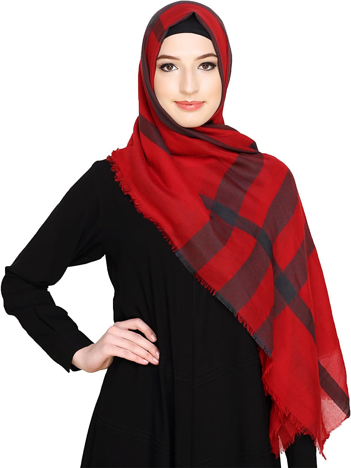 Urban Modesty Wide Checkered Hijab