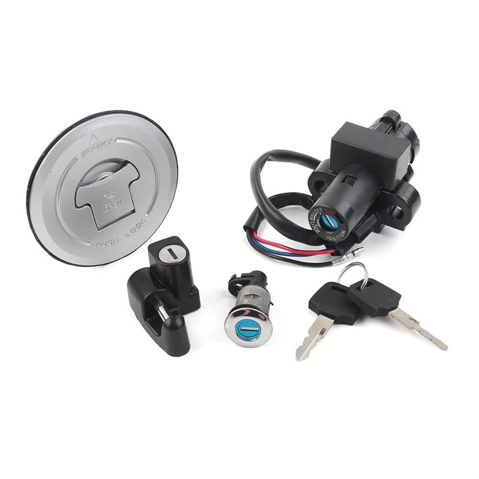 Interrupteur d'allumage CBR250 Hornet 250 avec serrure de casque et bouchon essence
