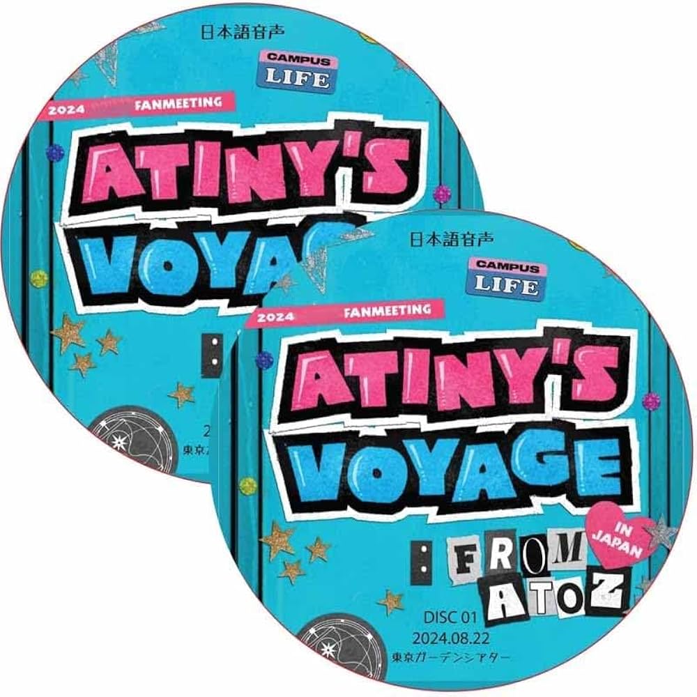 Amazon.co.jp: ATEEZ DVD ATEEZ 2024 FANMEETING [ATINY'S VOYAGE FROM