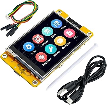 Hosyond 2.8 ESP32 Display Resistive Touch Screen with WiFi+BT, ILI9341 Driver 240x320 TFT LCD Screen Module for Arduino