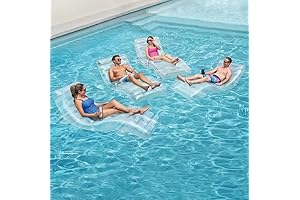 Crystal Clear Chaise Lounger Pool Float - 5.6' Long