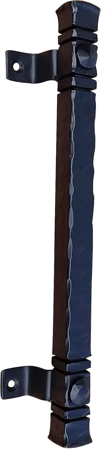 Wild West Hardware Bridge Door Pull, Barn Door Handle, Matte Bronze Finish