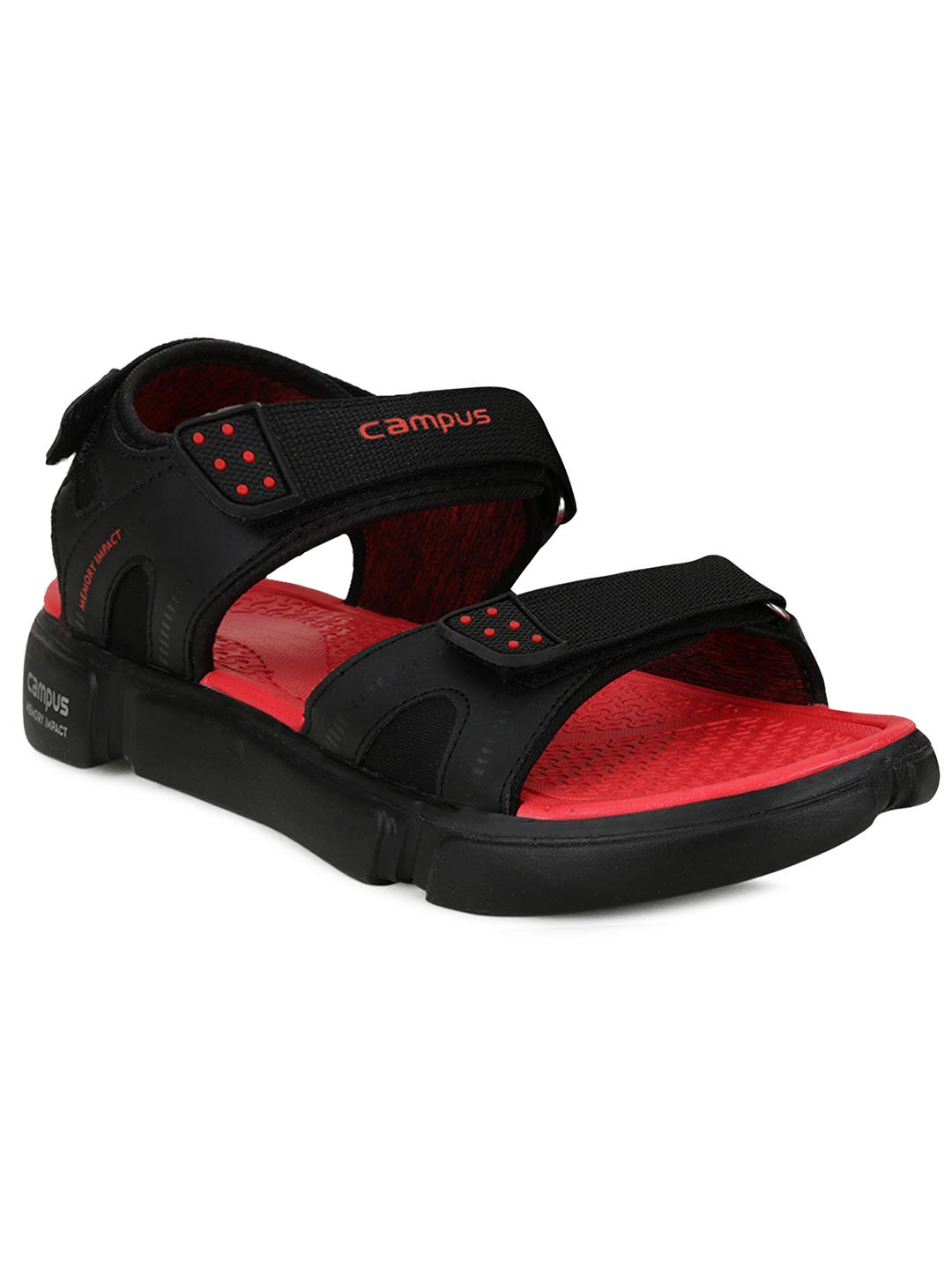Campus Mens GC-14 BLK/RED Sports Sandals - 9UK/India GC-14 (B08XXRM6Y8) Amazon Price History, Amazon Price Tracker